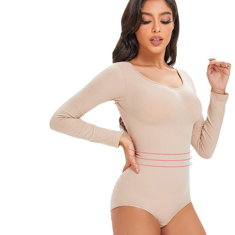 Shapewear Bodysuit Long-sleeve Lingerie For Women