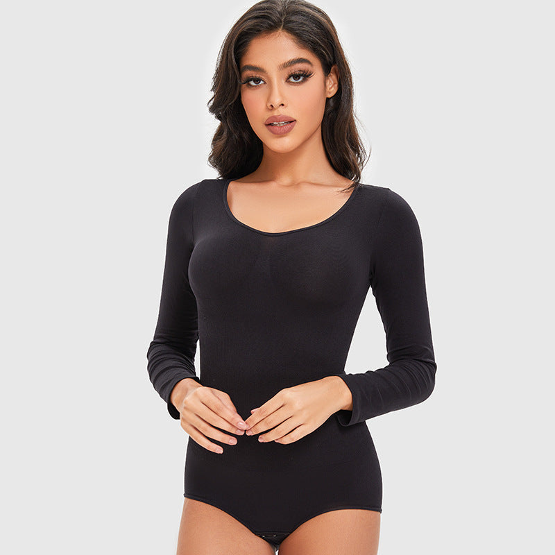 Shapewear Bodysuit Long-sleeve Lingerie For Women